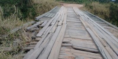 Morador pede conserto de ponte do Banhado do Colégio em Camaquã