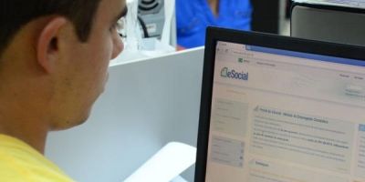 Prazo para gerar e pagar guia de julho do eSocial (DAE) termina nesta sexta-feira (5/8) 