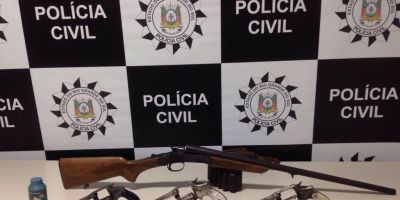 Homem é preso por porte ilegal de arma de fogo em Canguçu