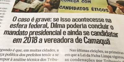 Matéria da revista Veja cita Camaquã de forma irônica