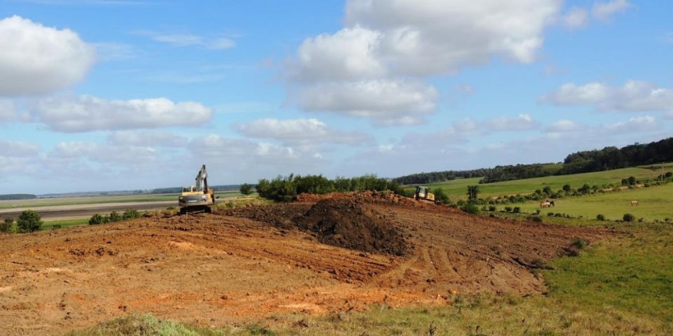 Áreas de apoio são recuperadas na duplicação da BR-116/RS