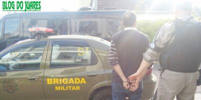 Brigada Militar realiza a segunda prisão de procurado pela Justiça nesta sexta em Camaquã