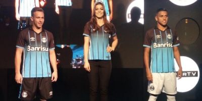 Grêmio lança terceiro uniforme que estreará contra Fluminense