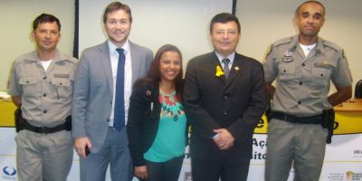 Camaquã - Divisão Municipal de Trânsito e BM participam de seminário em Pelotas