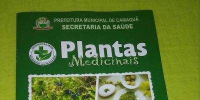 Livreto sobre Plantas Medicinais está à disposição na Secretaria de Saúde de Camaquã