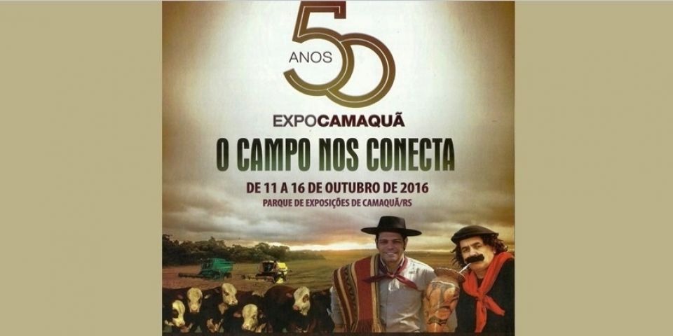 Com show do Guri de Uruguaiana, de 8 a 16 ocorre a 50ª EXPOCAMAQUÃ. Veja a programação completa