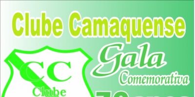 Duas grandes festas para comemorar os 70 anos do Clube Camaquense. A 1ª é nesta sexta