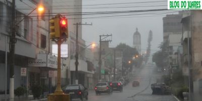 Chuva segue intensa no RS nesta terça