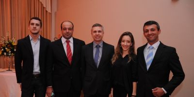 Prefeito de Dom Feliciano participa da solenidade de posse do novo presidente do Sindilojas Camaquã