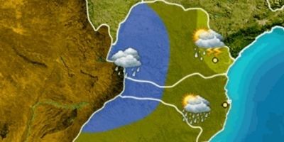 Semana começa chuvosa, com temporais e risco de granizo no RS