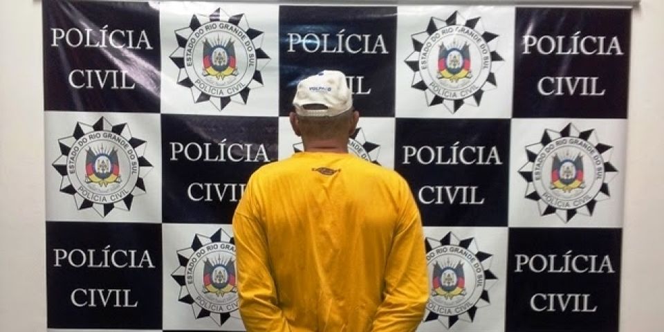 Encruzilhada do Sul - Polícia Civil prende homem acusado por estupro de uma criança e um adolescente