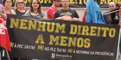 Estudantes do IFSul de Camaquã participam de audiência pública e outros atos em Porto Alegre