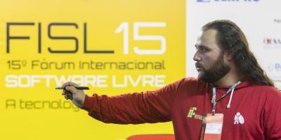 Projeto do Câmpus Camaquã é apresentado no 15º FISL