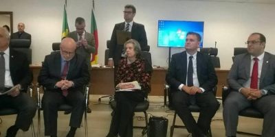 Ministra Cármen Lúcia faz visita no Presídio Central de Porto Alegre