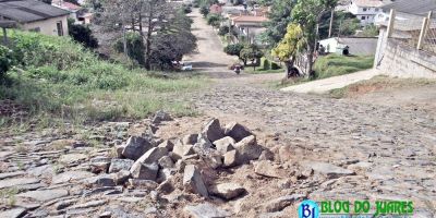Espaço do Leitor: moradores reclamam falta de manutenção na Rua Colômbia, bairro Santa Marta