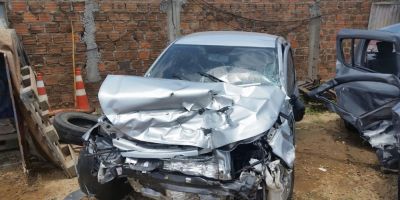 Acidente entre dois carros deixa seis pessoas feridas na BR-116 em Tapes