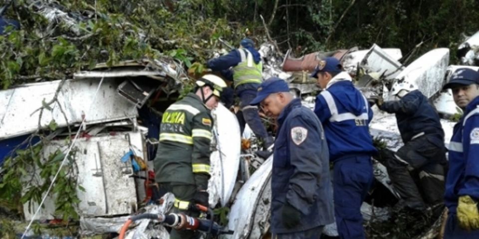 Pane seca causou queda do avião da Chapecoense, afirma autoridade colombiana
