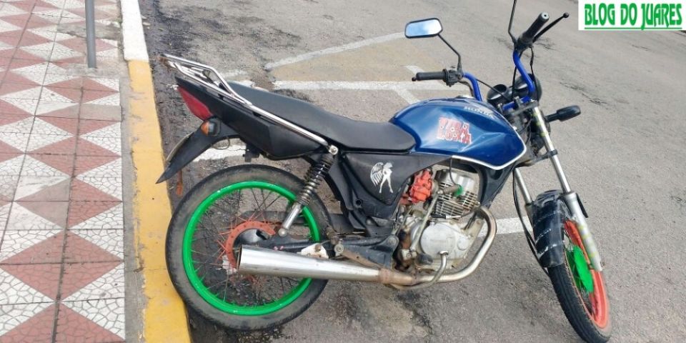 Brigada Militar apreende adolescente com moto de leilão em Camaquã