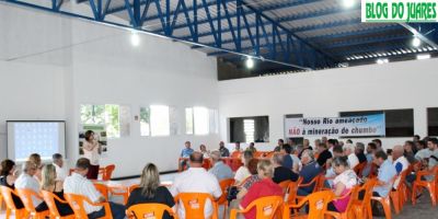 Reunião de prefeitos em Cristal manifesta contrariedade à extração de minérios no Alto do Rio Camaquã
