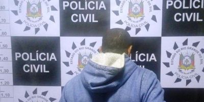 Polícia Civil prende suspeito por roubo em Canguçu