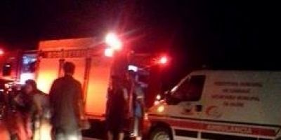 Acidente de trânsito na BR-116 deixa quatro pessoas feridas em Camaquã