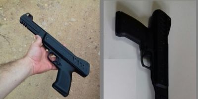 Homem é detido com simulacro de pistola em Cristal