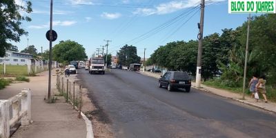 ATENÇÃO: trecho da faixinha da ponte até a Nestor de Moura Jardim terá interrupção na tarde desta terça