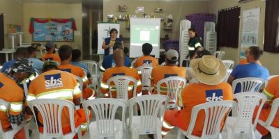 Gestão Ambiental presente na SIPAT do Lote 8, em Turuçu