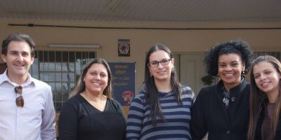 Camaquã - Escola Infantil Irmãs Bernardinas recebe doações de lixeiras