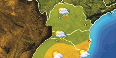Semana deve seguir com tempo fechado e chuvoso no Rio Grande do Sul