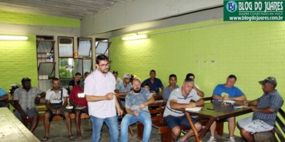 Última reunião define os participantes e chaveamento do Campeonato de Verão de Camaquã