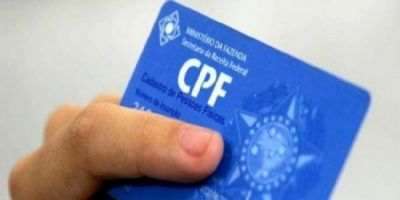 Contribuinte pode atualizar CPF pela internet a partir desta segunda-feira