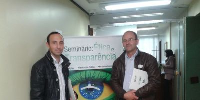 Porto Alegre - vereadores camaquenses participam de seminário sobre ética e transparência