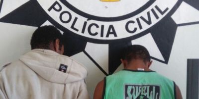 Fiinho e Tela são presos pela Polícia Civil em Camaquã