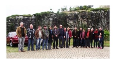 Cristal - gerente da CEEE reafirma compromisso com o município em almoço na pousada Pedra Bonita