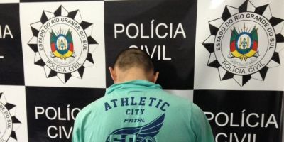 Polícia Civil prende homem apontado como autor de tentativa de homicídio no interior de Dom Feliciano