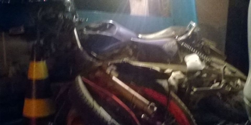 Colisão entre carro e moto deixa motociclista ferido no interior de Chuvisca