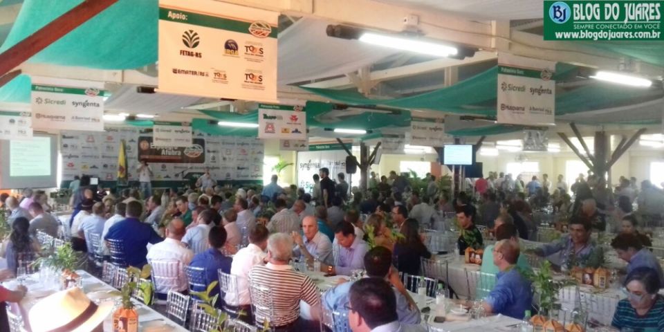 Blog do Juares na cobertura do lançamento da 17ª Expoagro Afubra em Rio Pardo-RS 