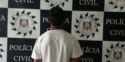 Homem é preso quando se apresentava para audiência no Fórum de Barra do Ribeiro