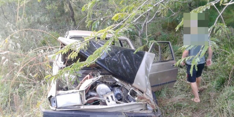 Motorista sai da pista na ERS-350 entre Camaquã e Chuvisca