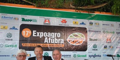 Representantes de São Lourenço do Sul estiveram na 17ª Expoagro Afubra
