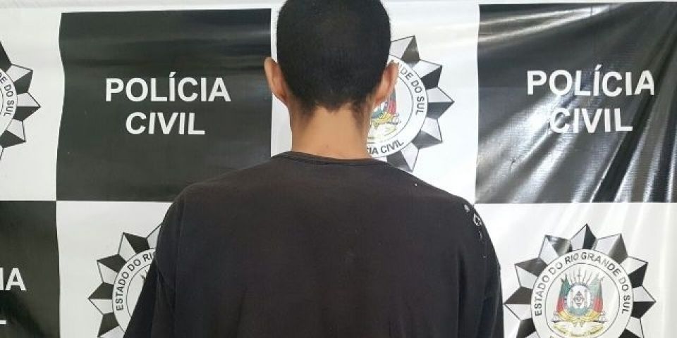 Homem suspeito da prática de furtos é preso na cidade de São Jerônimo