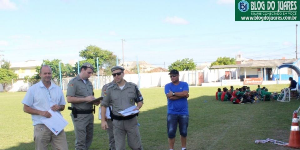 Brigada Militar realiza vistoria no estádio do Guarany de Camaquã