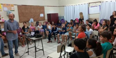 Projeto trabalha educação patrimonial, material e ambiental nas escolas em Camaquã