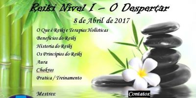 “O despertar” Curso de Reiki em Dom Feliciano