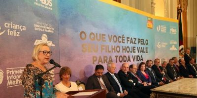 São Lourenço do Sul falou em nome de 72 municípios no lançamento do Programa Criança Feliz