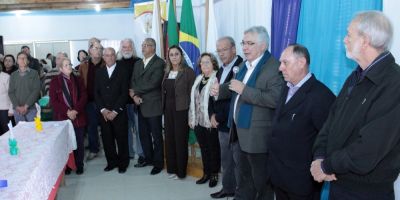 Camaquã - Beto Grill participa da inauguração da nova sede da AAPCAM