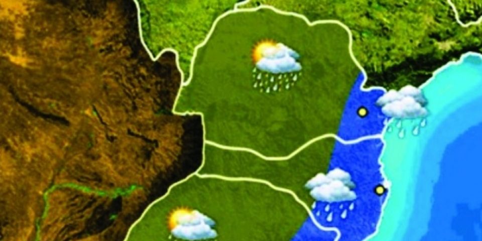 Frente fria traz chuvas e temperaturas baixas ao estado