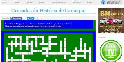 No aniversário de Camaquã, Blog do Juares lança palavras cruzadas da história e curiosidades do município