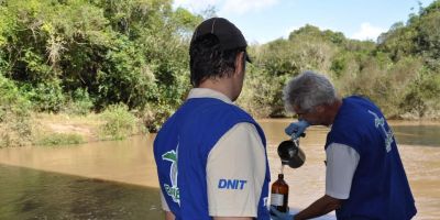 DNIT monitora 15 corpos hídricos às margens da BR-116/RS